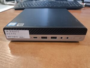 HP EliteDesk 800 G4 Mini PC i7-8700T 16GB 256GB SSD, Wifi, Display port 2vnt, Wifi yra.