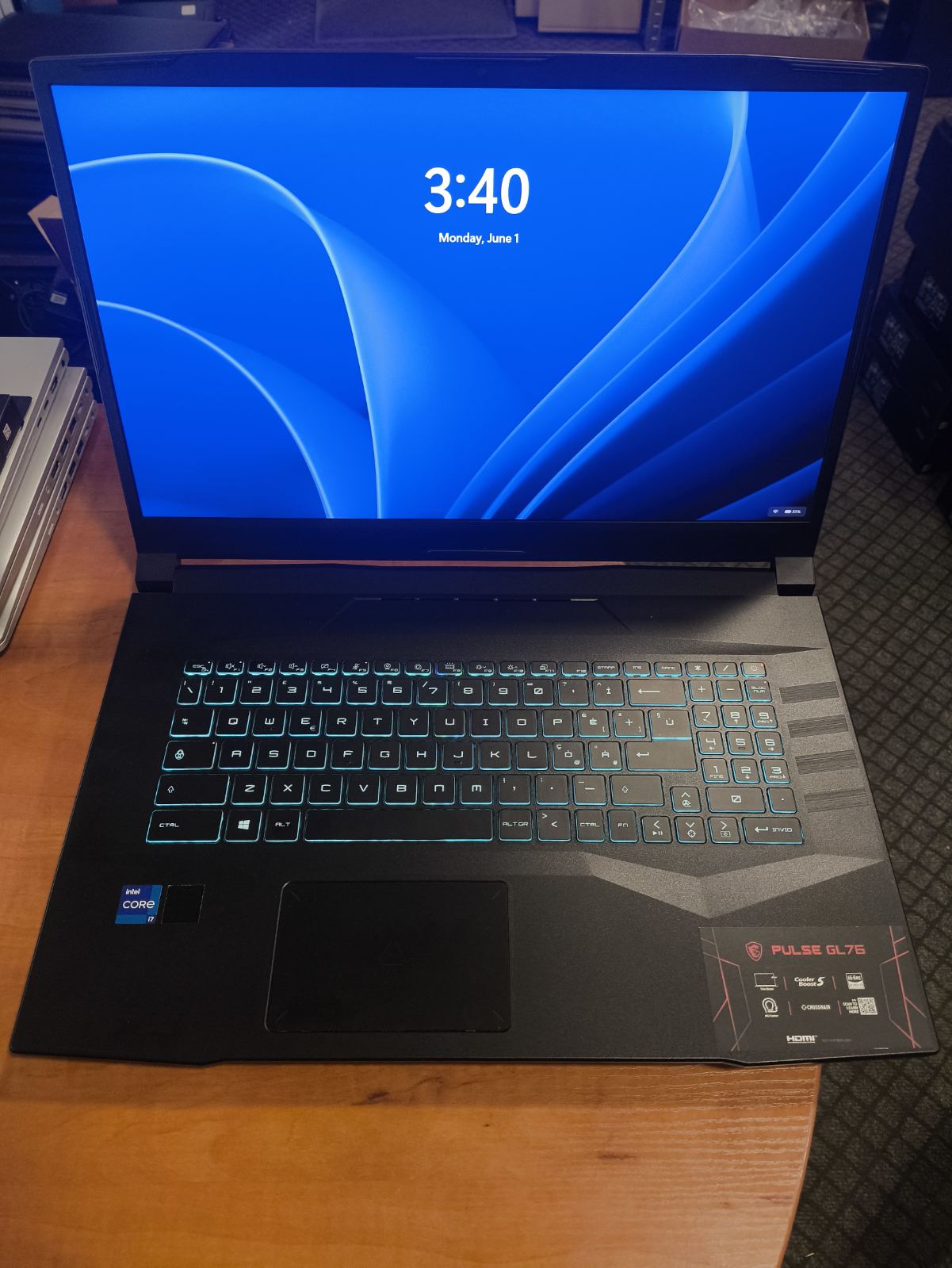 MSI Pulse GL76 17.3 FHD IPS 144Hz i7-11800H 16GB 1TB SSD RTX 3060 6GB 10%