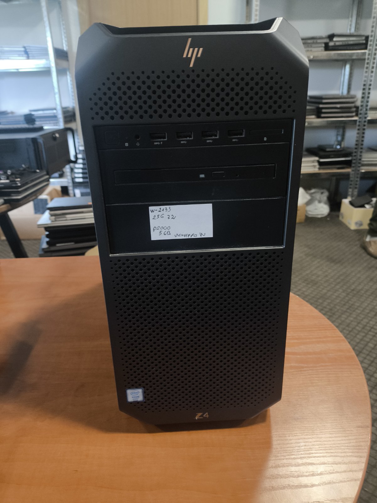 HP Z4 G4 Workstation Intel Xeon W-2123 32GB DDR4 RAM 256GB SSD Nvidia Quadro P2000 5GB