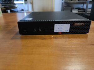 Lenovo M910Q USFF Mini PC i5-6500T 8GB 128GB SSD Wifi yra, 2vnt Display port jungtys 2vnt Com port jungtys
