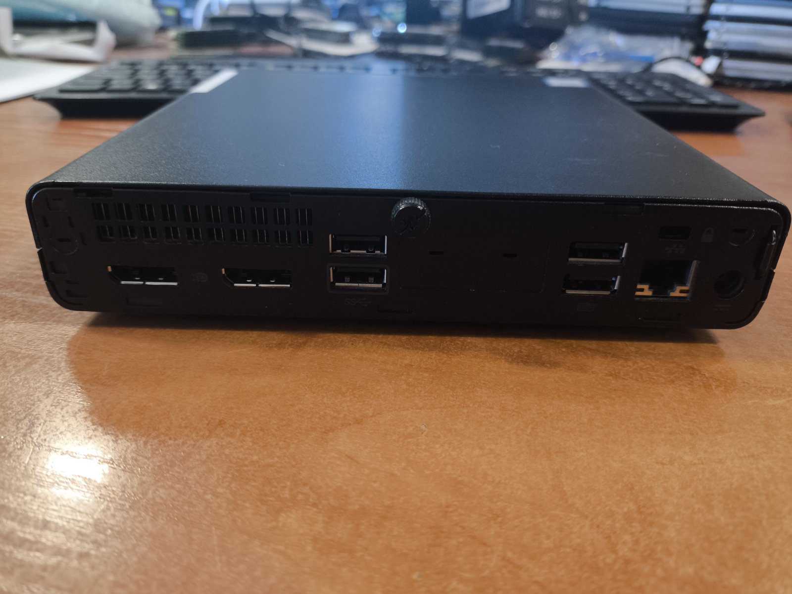 HP ProDesk 400 G4 i5-8500T 8GB 256GB Mini PC 2vnt Display port jungtys, su nedideliu kosmetiniu defektu, žiurėti foto - Image 2