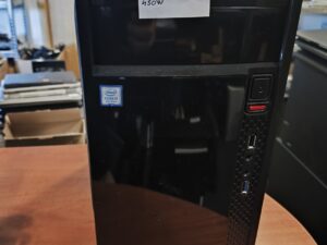 Standartinės jungtys PSU, MB i3-8100 8GB RAM 256GB SSD 450W PSU