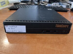 Mini Pc Lenovo ThinkCentre M80q i5-10500T 8GB 256GB SSD HDMI, Display port 2vnt, Com Port, Wifi Windows 11 Pro suinstaliuota