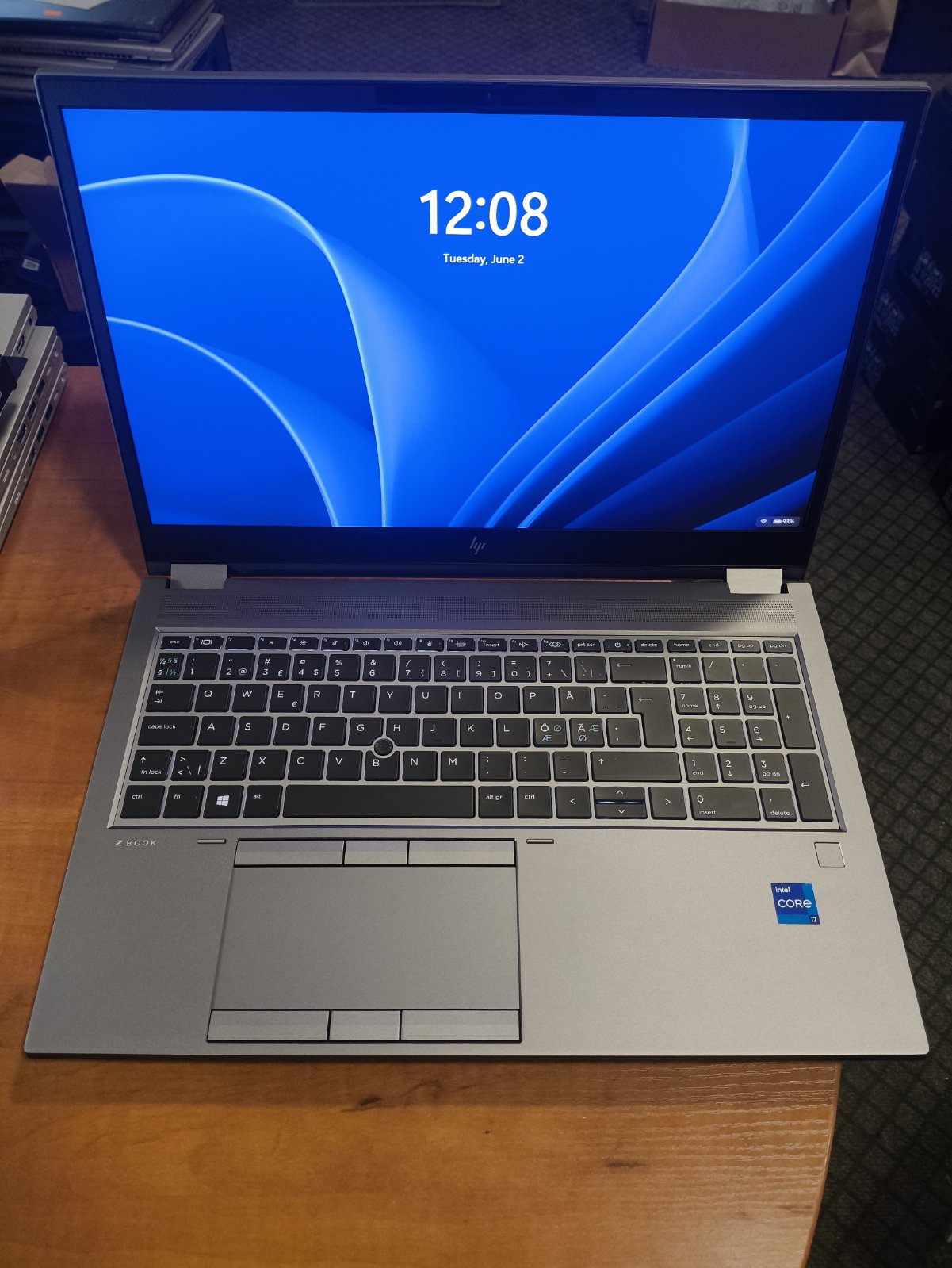 HP ZBook Fury 15.6 G8 15.6 FHD IPS i7-11850h 16gb 512gb Rtx A3000 6gb 30%