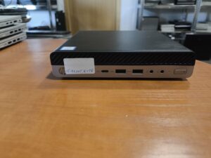 HP Prodesk 600 G3 Mini i5-7500T, 8GB 128GB SSD 2vnt Display port jungtys ir 1vnt HDMI