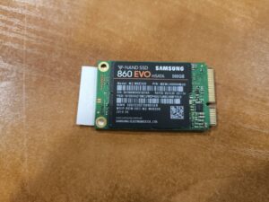 MSata Samsung 860 Evo 500GB 96% Gyvybė, 12 mėn garantija