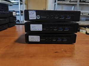 HP EliteDesk 800 G2 Mini PC i5-6500T 8GB 128GB SSD Display port 2vnt, ir VGA 1vnt + Wifi