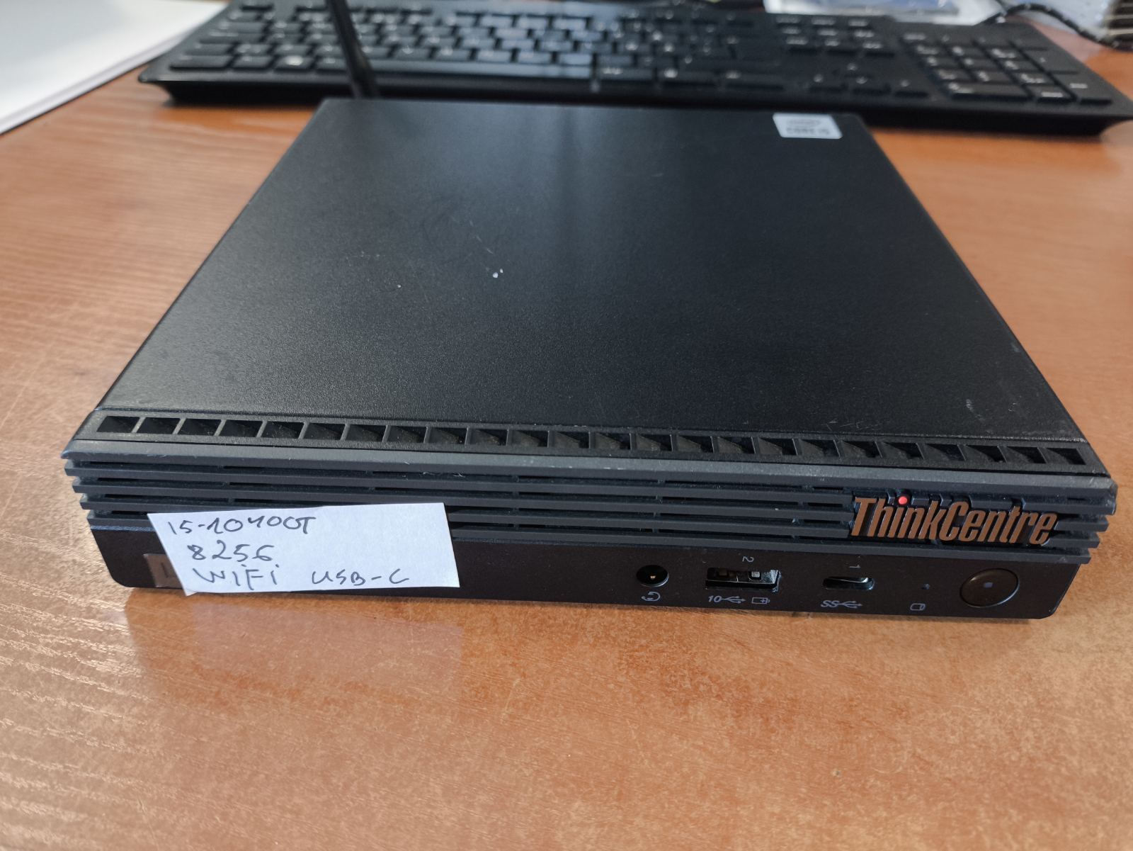 Mini Pc Lenovo ThinkCentre M70q i5-10400T 8GB 256GB SSD HDMI, Display port 2vnt, Com Port, Wifi - 1 vnt Type C neveikia***