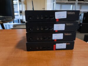 Lenovo M710Q USFF Mini PC i5-7400T 8GB 120GB SSD, 2vnt Display port jungtys + 1 VGA + 1 Com port WIFI YRA