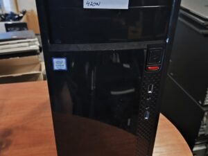 Standartinės jungtys PSU, MB i3-8100 8GB RAM 240GB SSD