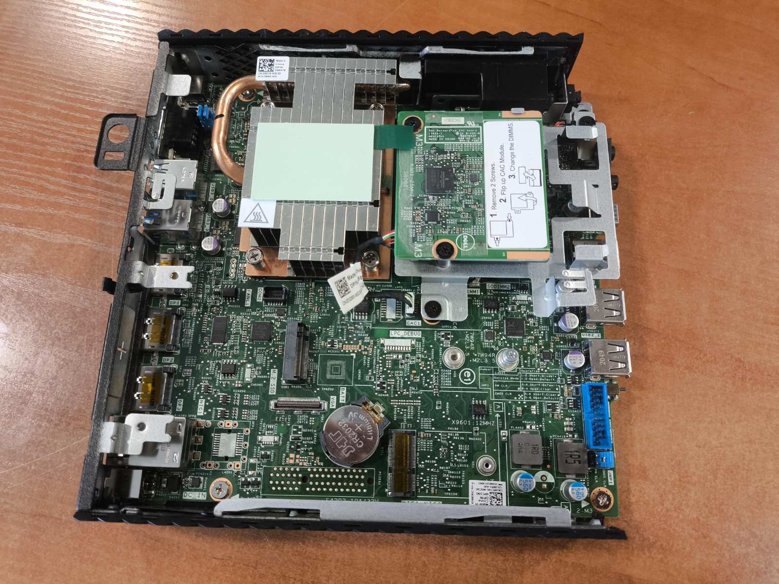 SU PASYVIU AUŠINIMU Wyse 5070 Thin Client Pentium Silver J5005 DDR4, 2*8GB 3200MHz, BE SSD Disko, Dedasi NMVe, su Smart Card Readeriu - Image 3