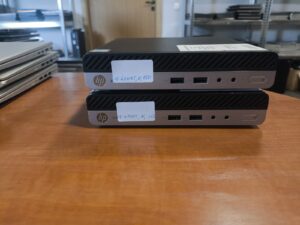 HP Prodesk 400 G3 Mini i5-6500T, 8GB 256GB SSD, Display port, HDMI, Com port jungtis