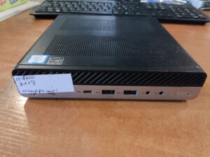 HP EliteBook 800 G3 Mini PC i5-7500 8GB 128GB SSD , 2vnt Display port jungtys ir 1 HDMI, Wifi - Windows 11 pro licenzija, surašyta windows.