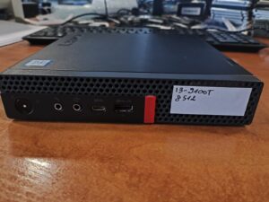 Mini Pc Lenovo M920q i3-9100T 8GB 512GB SSD , HDMI, Display port