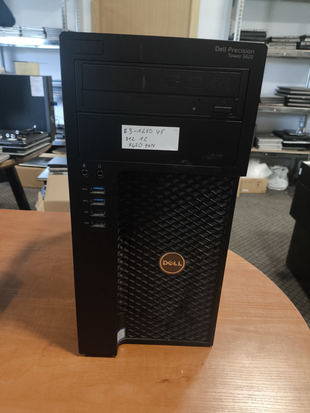 Dell Precision 3620 Micro Tower Xeon E3-1250 V5 16GB DDR4 RAM 512GB SSD , Quadro K620