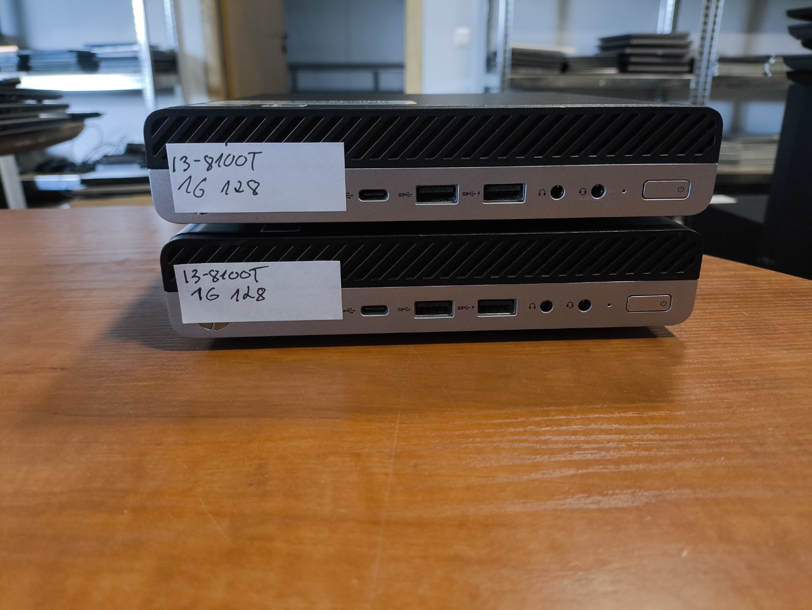 HP ProDesk 600 G4 i3-8100T 16GB 128GB SSD 2vnt Display Port jungtys, 1vnt VGA