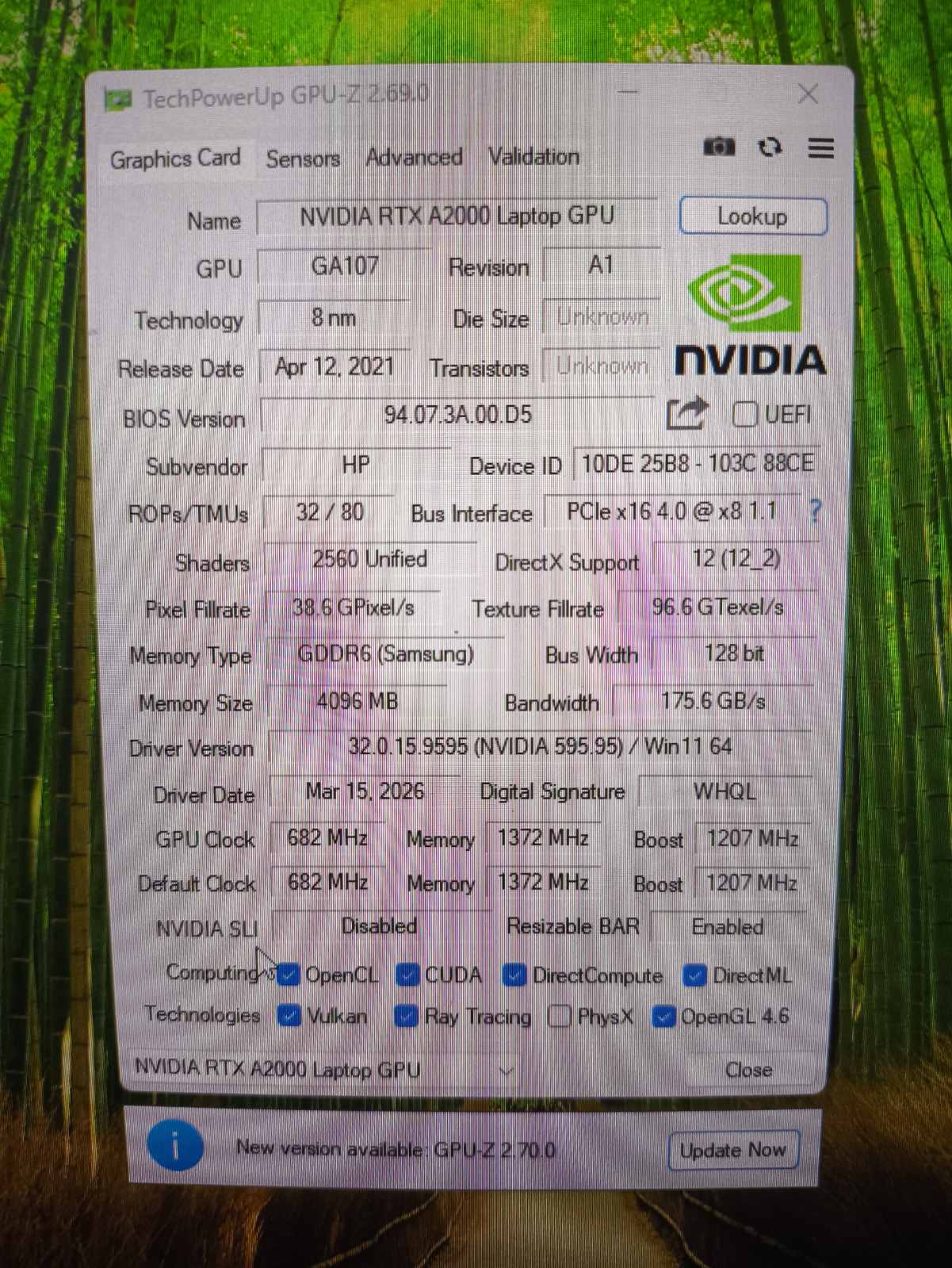 HP ZBook Power 15.6 G8 15.6 FHD IPS i7-11850h 32gb 512gb Rtx A2000 4gb 33% C Grade BE ĮKROVIKLIO, GALIMA IR SU. Ausinių lizdas neveikia ir 2vnt USB blogi - Image 6