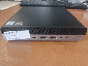 HP EliteDesk 800 G4 Mini PC i7-8700T 16GB 256GB SSD, Wifi, Display port 2vnt, Wifi yra. + ThunderBolt papildomai įdėti !