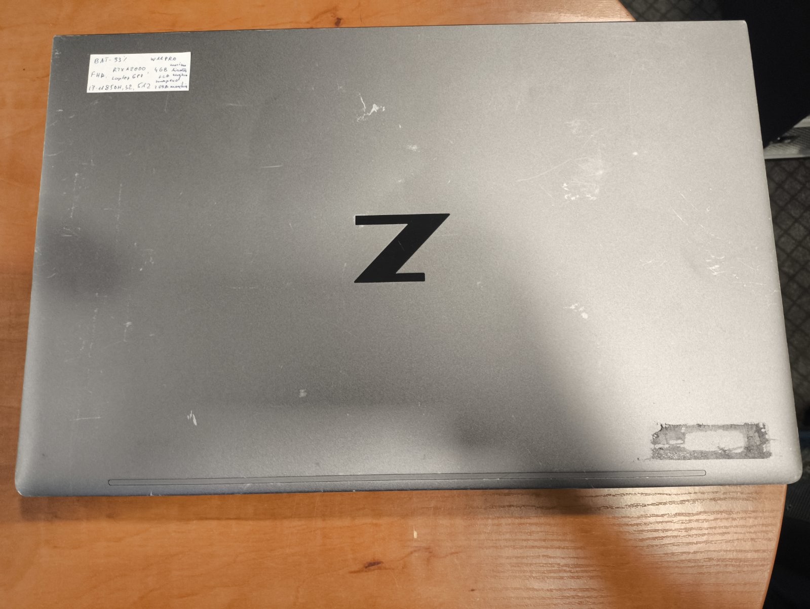 HP ZBook Power 15.6 G8 15.6 FHD IPS i7-11850h 32gb 512gb Rtx A2000 4gb 33% C Grade BE ĮKROVIKLIO, GALIMA IR SU. Ausinių lizdas neveikia ir 2vnt USB blogi - Image 3
