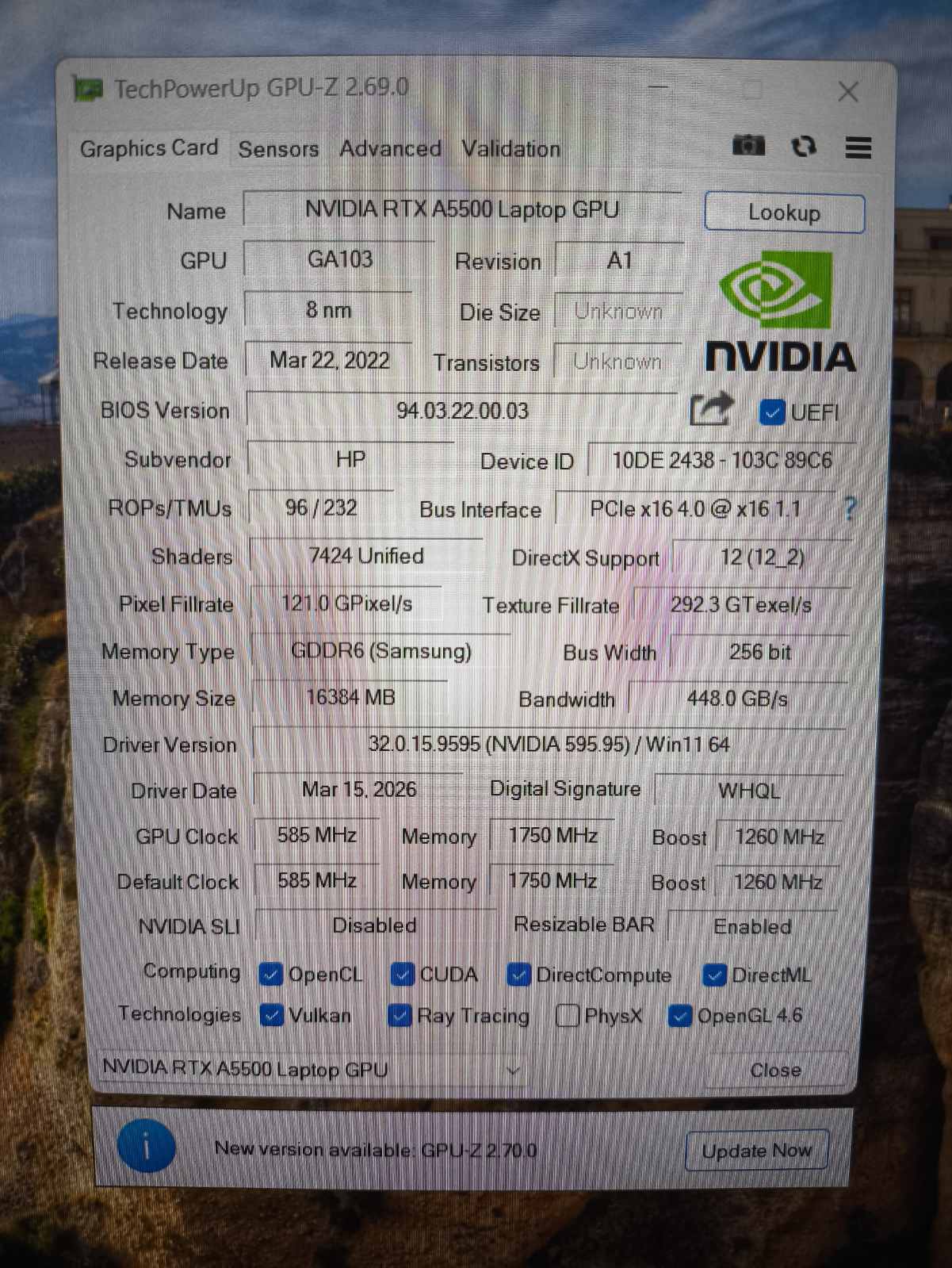 HP ZBook Fury 16 G9 16.0 FHD+ IPS 400 Nit Intel i7-12850HX 64GB 512GB SSD NVIDIA RTX A5500 16GB, 19% - Image 6