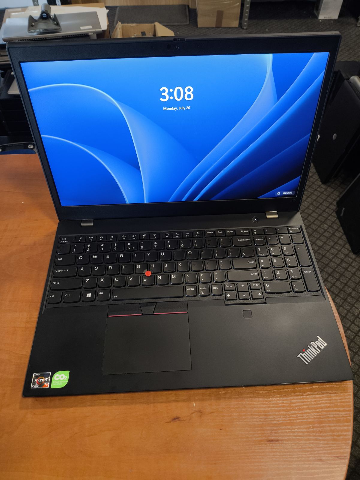 Lenovo ThinkPad L15 2nd 15.6 FHD IPS Touch Ryzen 7 5850u 32gb 512gb SSD 12%