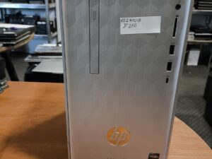 HP Pavilion Desktop 590-p0xxx 5 2400G 8GB 256GB SSD Windows nesurašyta, HDMI, VGA Jungtys