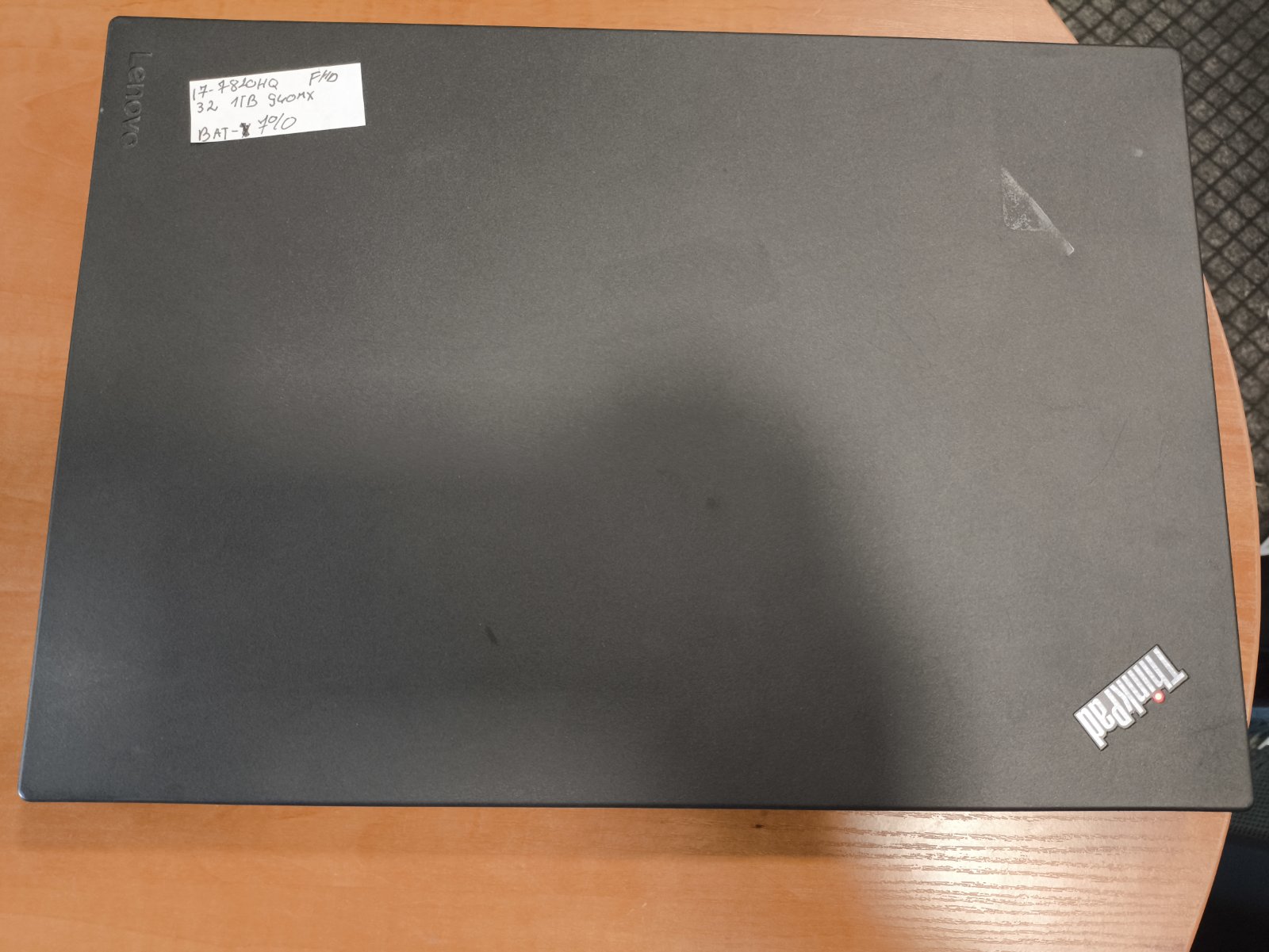 Lenovo ThinkPad T470p 14.0 FHD IPS Matinis i7-7820HQ 32GB 1TB SSD Nvidia 930 MX 2GB, 7% - Image 3