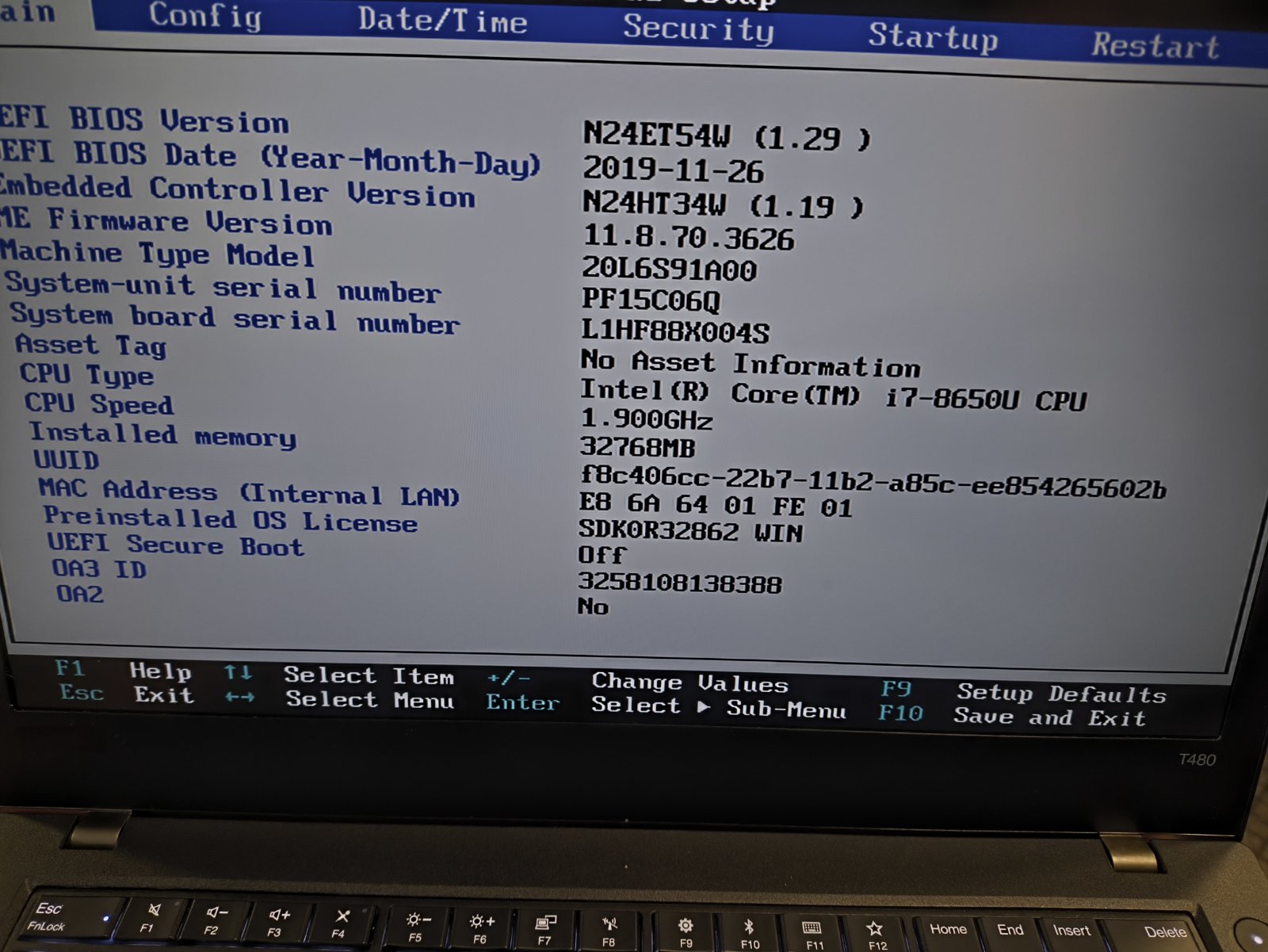 Lenovo Thinkpad T480 14.0 FHD IPS i7-8650U 32GB DDR4 RAM 512GB SSD, Abi baterijos blogas - Image 4