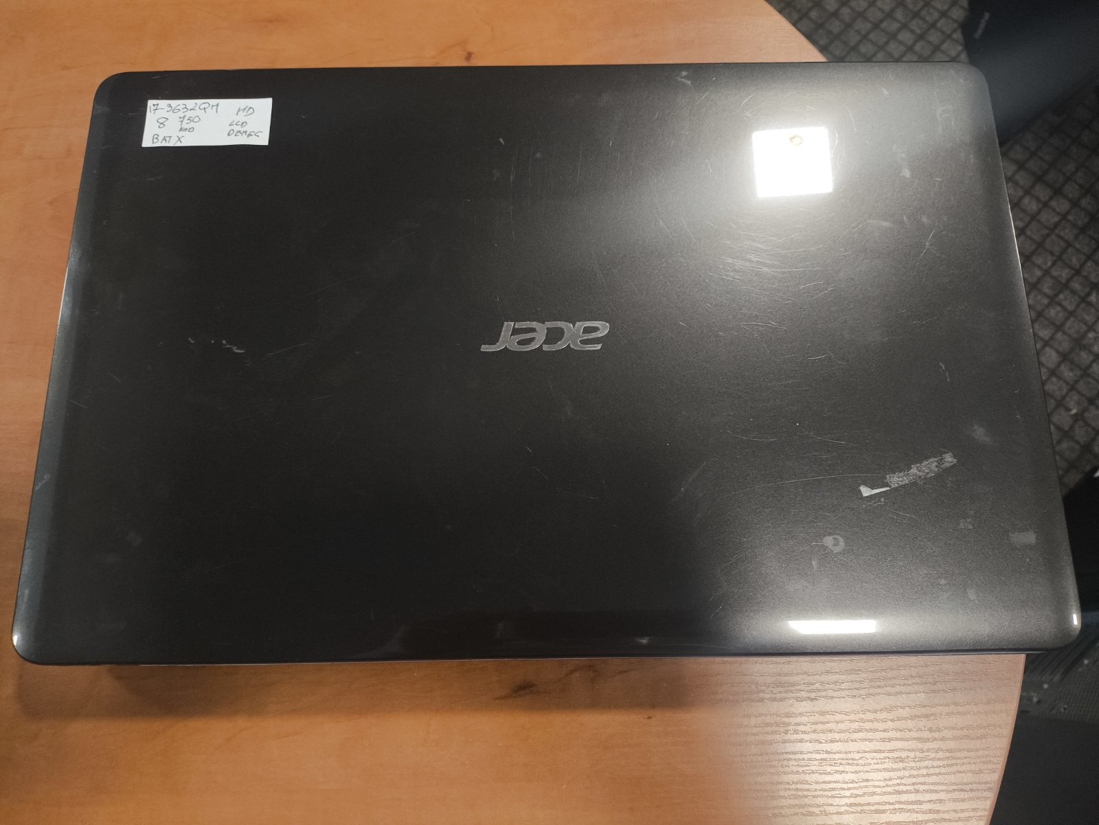 Acer 15.6 HD i7-3630QM 8GB RAM, 750GB HDD, Bloga baterija, su krovikliu - Image 2