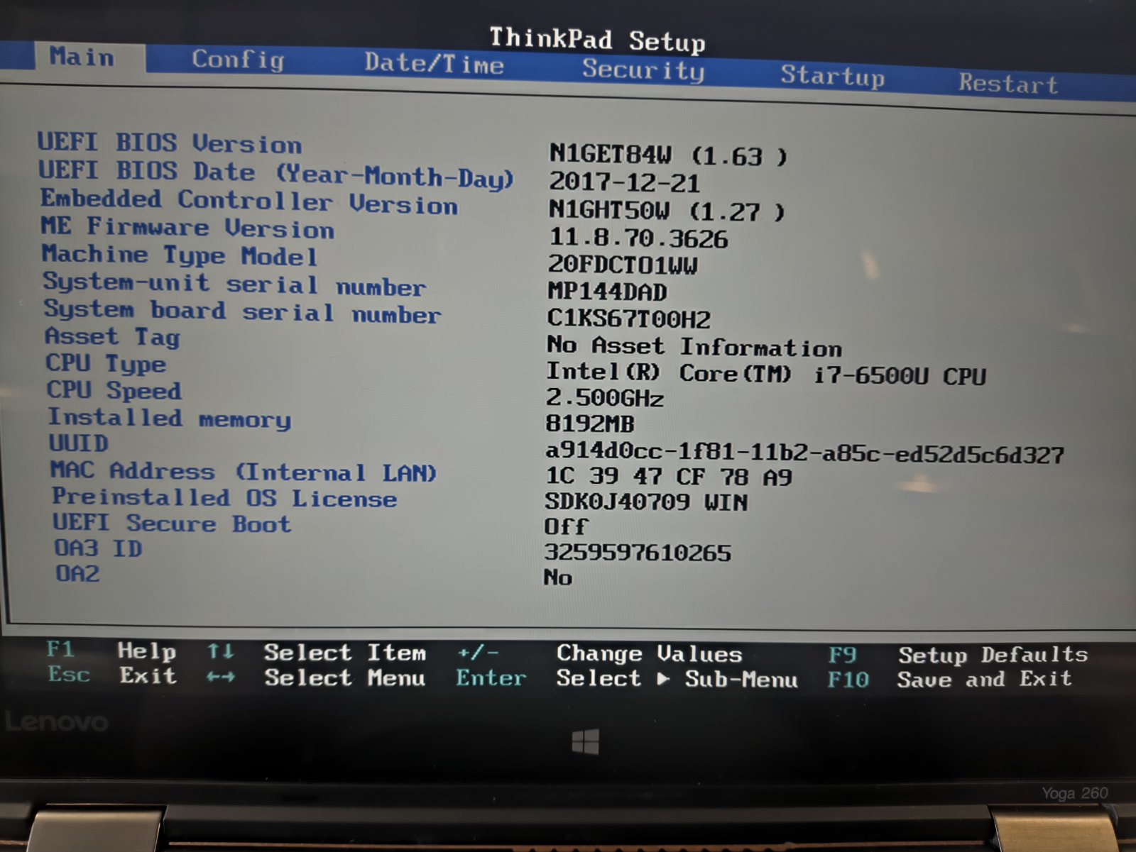 Lenovo ThinkPad Yoga 2 12.5 FHD IPS Touch X360, i7-6500U 8GB 256GB SSD, su defektu - baterijos nekrauna, ir bios baterija išsekusi, pieštukas kompelkte yra, kroviklis pridedamas. - Image 5
