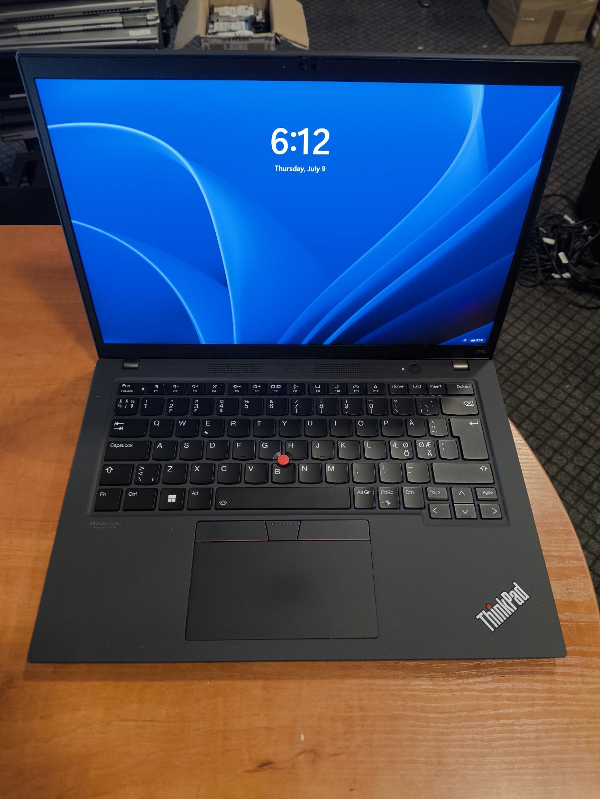 Lenovo Thinkpad T14s Gen 3 FHD+ 400 Nit IPS I7-1260p 32gb Lpddr5 512gb 41%