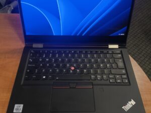 Lenovo Thinkpad X13 Gen 1 13.3 X360 FHD IPS Touch , i5-10210u, 8GB, 256B SSD, 23%, Pen komplekte yra.