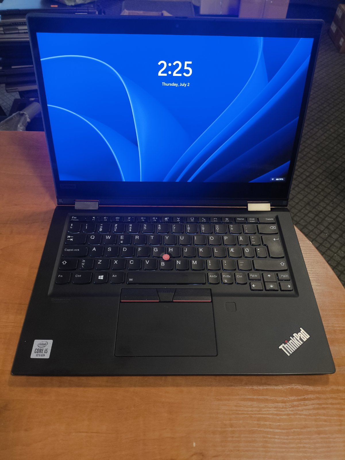 Lenovo Thinkpad X13 Gen 1 13.3 X360 FHD IPS Touch , i5-10210u, 8GB, 256B SSD, 23%, Pen komplekte yra.
