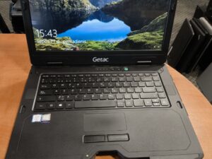 Getac S410 G3 Rugged 14.0 FHD IPS Intel i5-8365U 32GB 1TB SSD, su klaviatūros defektu