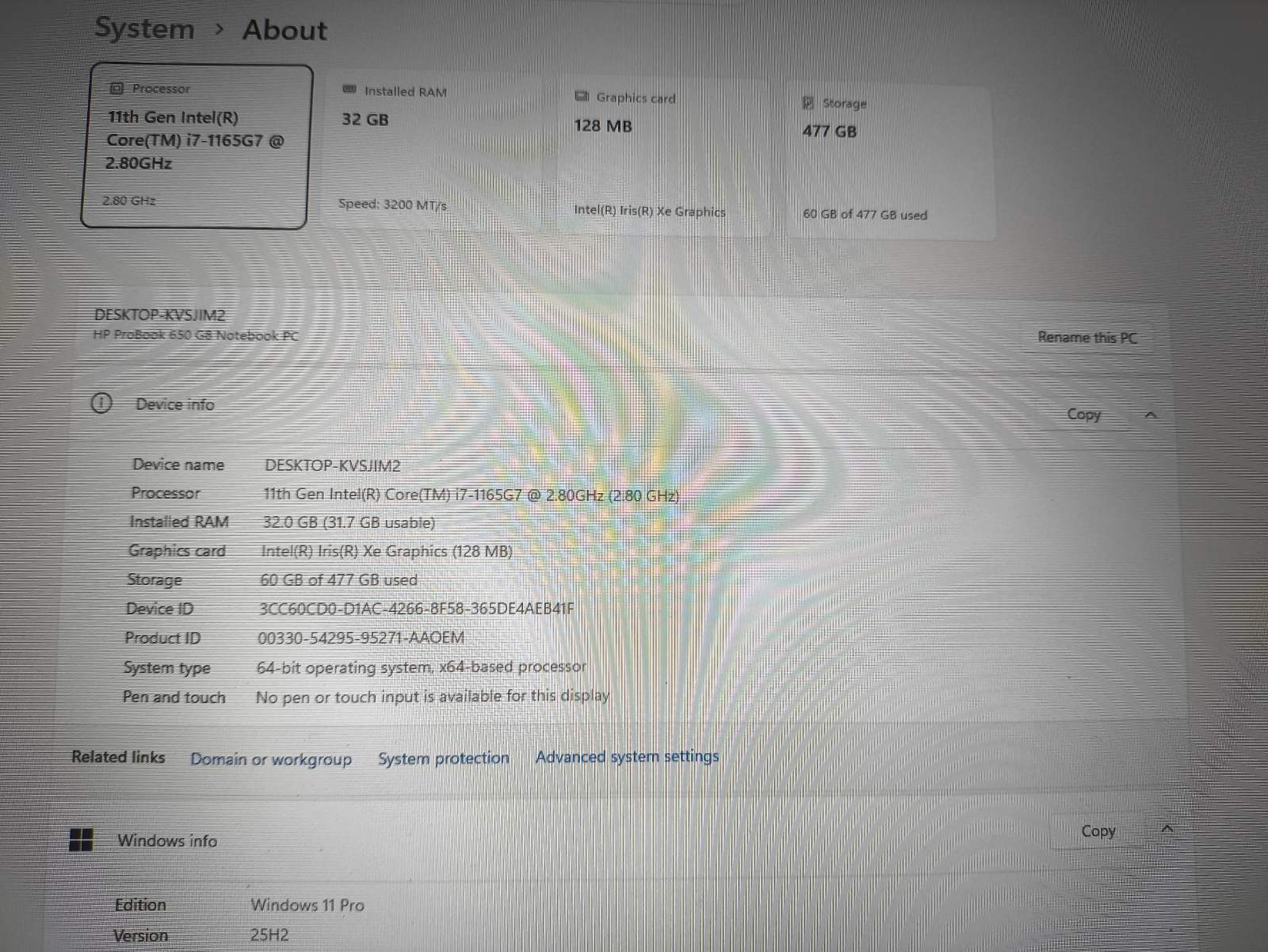 HP ProBook 650 G8 15.6 FHD IPS i7-1165g7 32GB RAM 512GB SSD, 21%, Kairės pusės speakeris džerzgia - Image 4