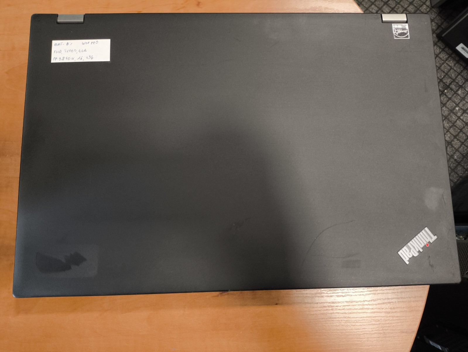 LENOVO ThinkPad P53 15.6 FHD IPS i7-9850H 16GB 256GB T1000 4GB 0% - Image 3