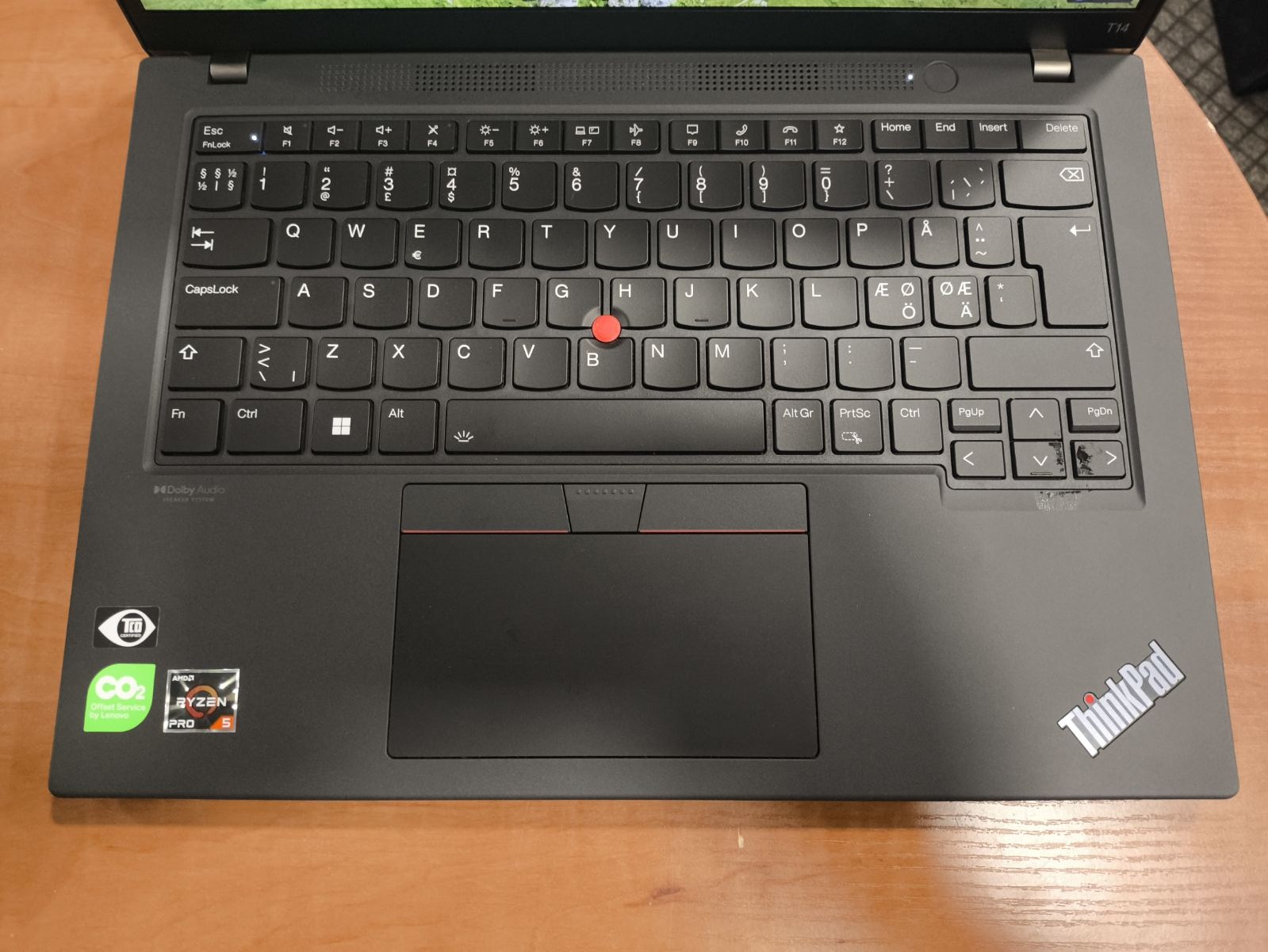 Lenovo Thinkpad T14 Gen 3 Fhd+ Ips Ryzen 5 6650U 16gb 256gb 15%, Gera kosmetinė būklė - Image 2