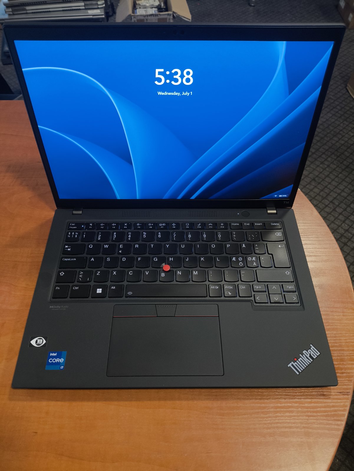 ThinkPad T14 Gen3 14.0 Fhd Ips i7-1255u 16gb 256gb 2%