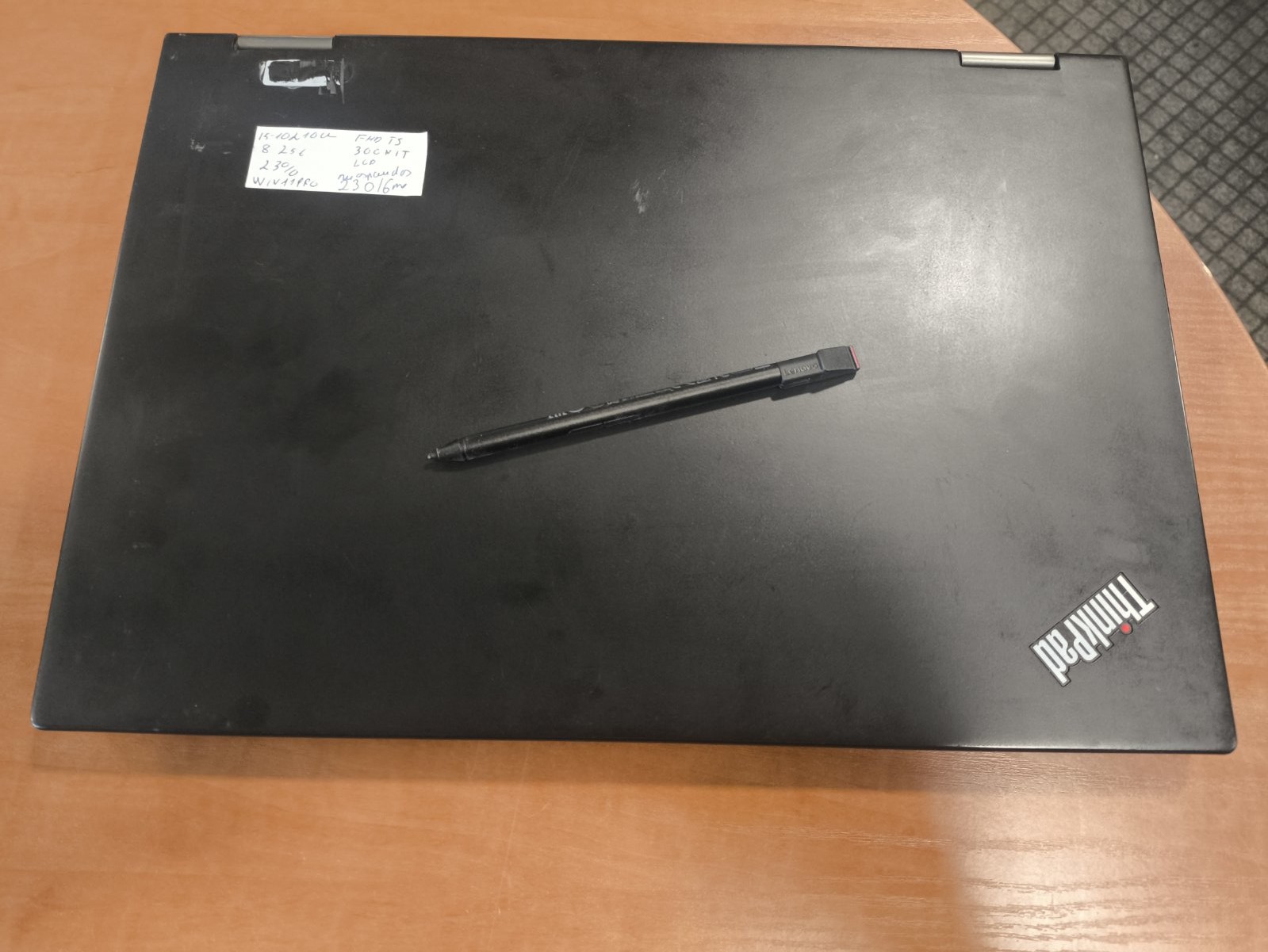 Lenovo Thinkpad X13 Gen 1 13.3 X360 FHD IPS Touch , i5-10210u, 8GB, 256B SSD, 23%, Pen komplekte yra. - Image 4