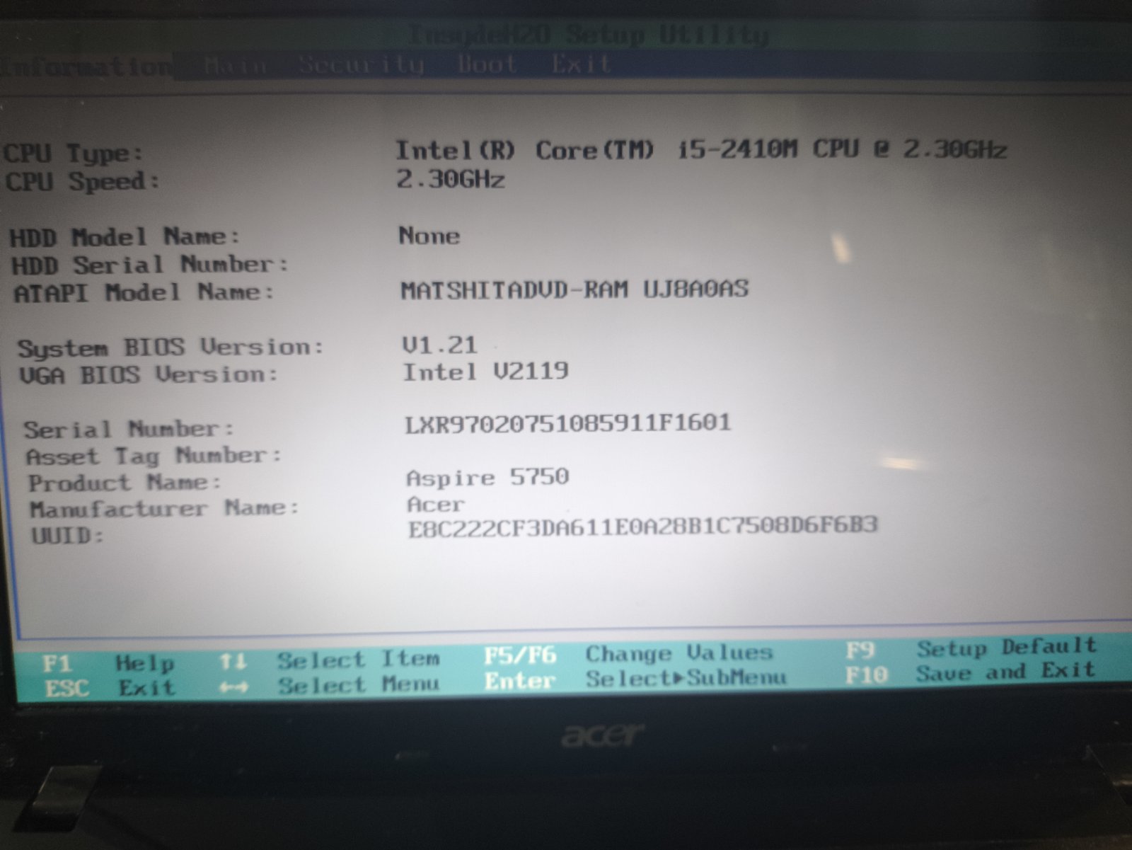 Acer 15.6 HD i5-2410M 8GB DDR3 RAM, BE SSD, SILPNA BATERIJA, su krovikliu - Image 5