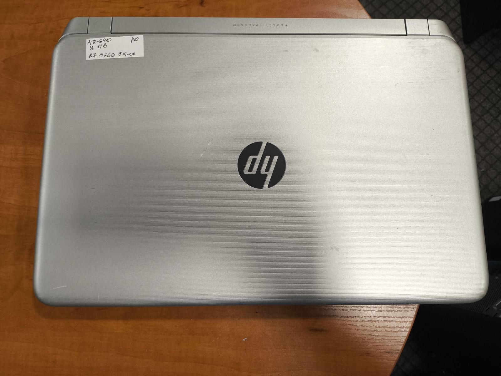 HP 15.6 HD A8-6410 8GB RAM, 1TB HDD, Gera baterija, su krovikliu - Image 3