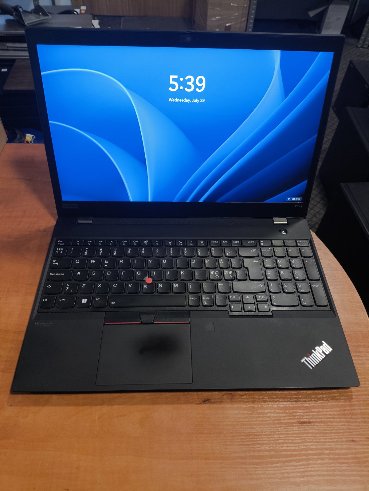 Lenovo Thinkpad P15S Gen 2 15.6 FHD IPS i7-1165G7 32GB 512GB SSD Nvidia Quadro T500 4GB 16%