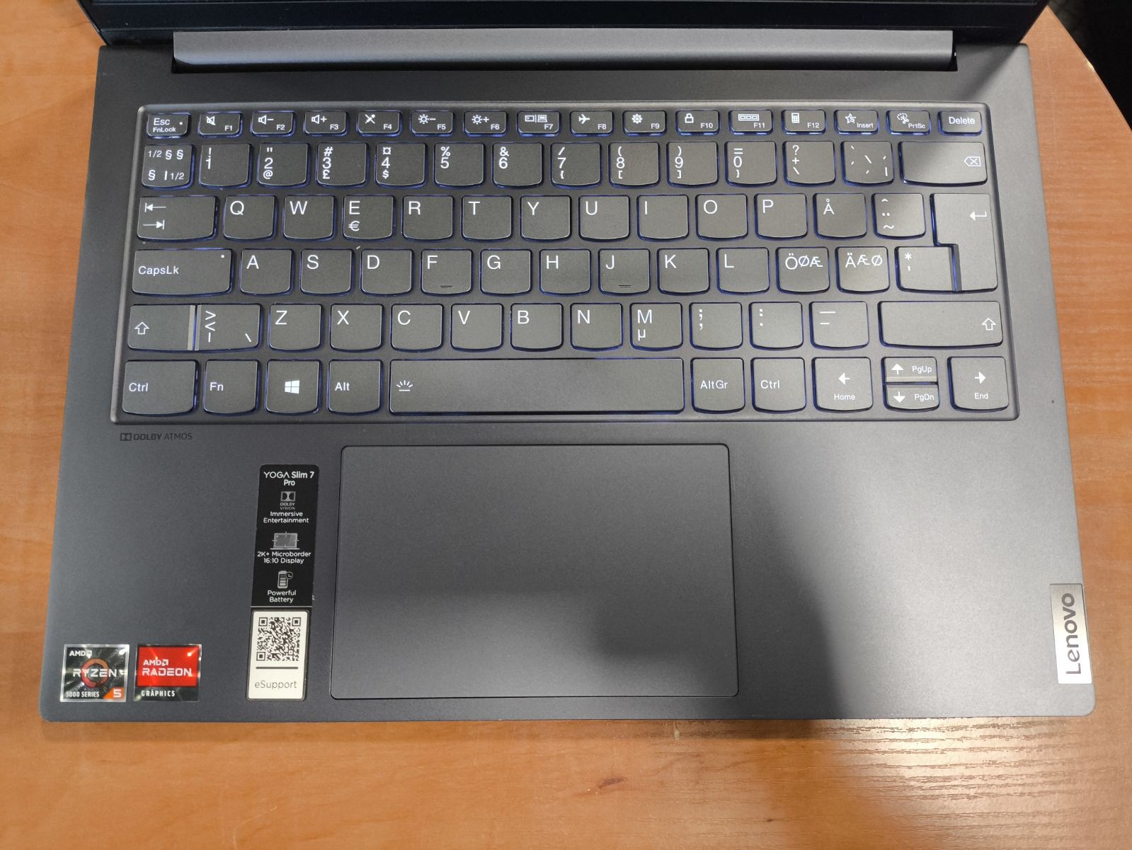 Lenovo Yoga Slim 7 Pro 14ACH5 14.0 2240*1400 Ryzen 5 5600H 16GB 256GB 21% - Image 2