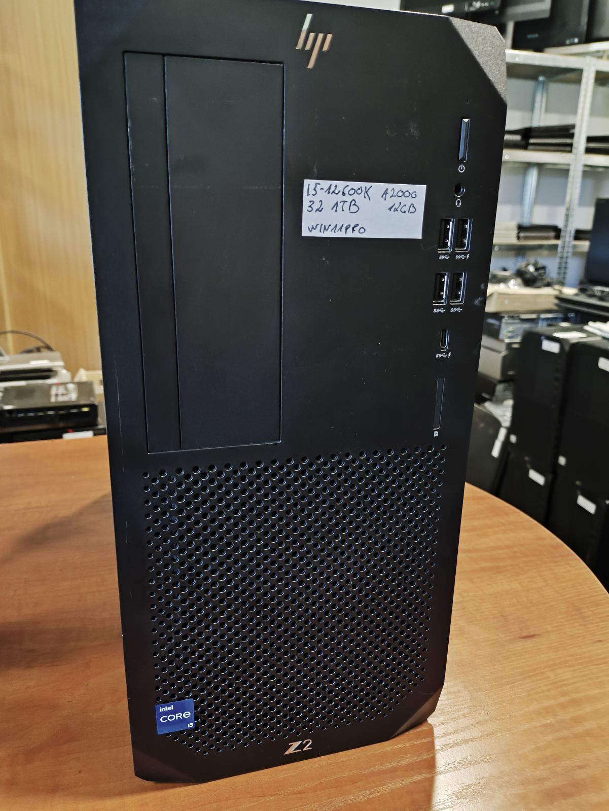 HP Z2 Tower G9 Workstation Intel i5-12600K 32GB DDR5 1TB SSD NVDIA RTX A2000 12GB
