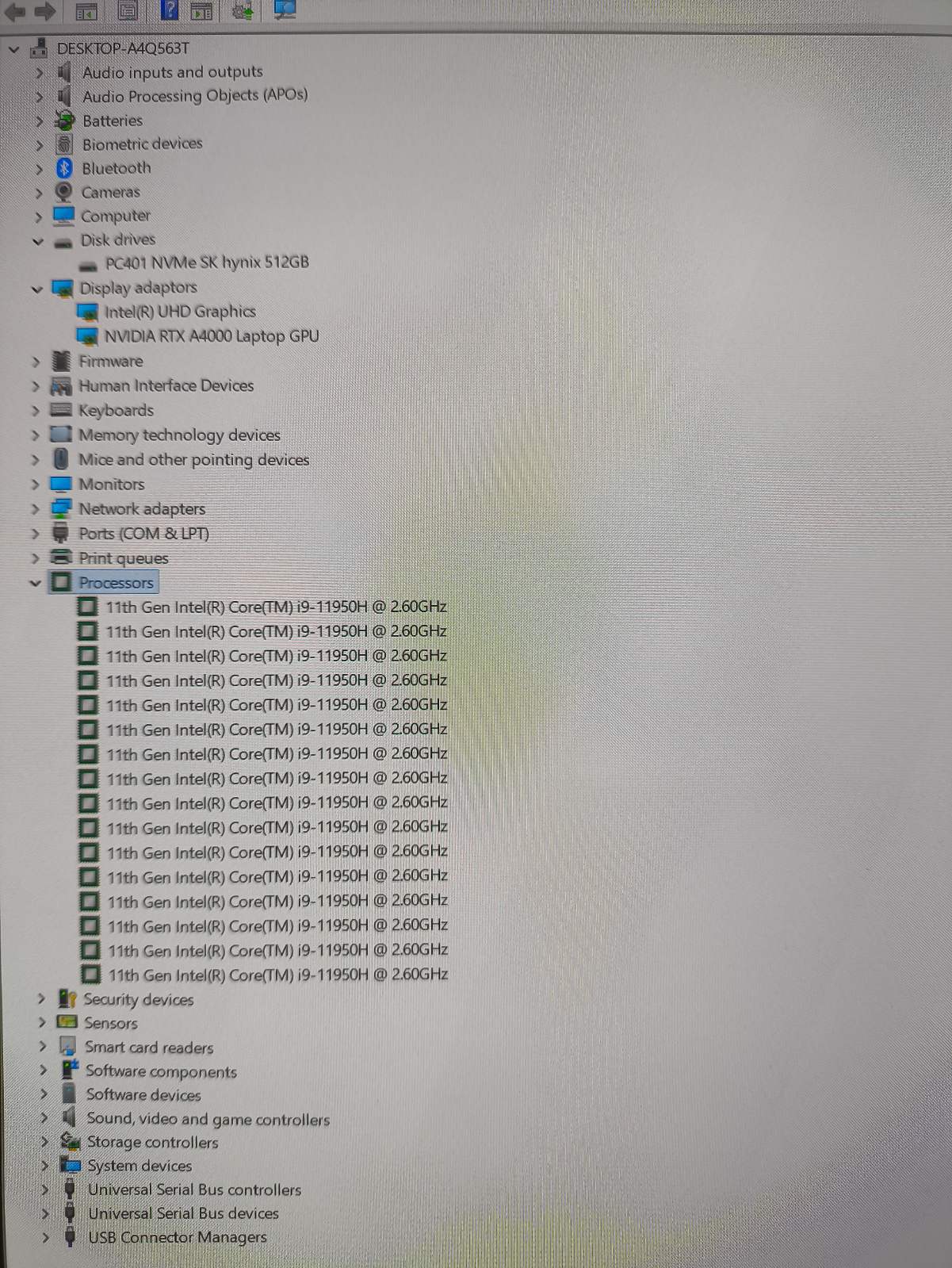 LENOVO ThinkPad P15 Gen 2 15.6" 4K Touch Oled i9-11950H 32GB 512GB SSD RTX A4000 8GB 3% - Image 5