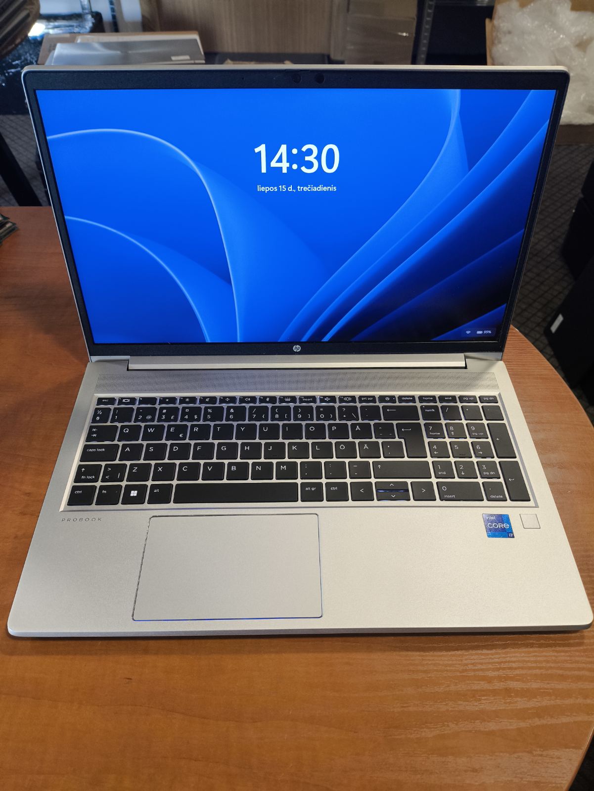 HP ProBook 650 G8 15.6 FHD IPS i7-1165g7 32GB RAM 512GB SSD, 21% SU RIMTU KORPUSO DEFEKTU, ŽIURĖTI FOTO