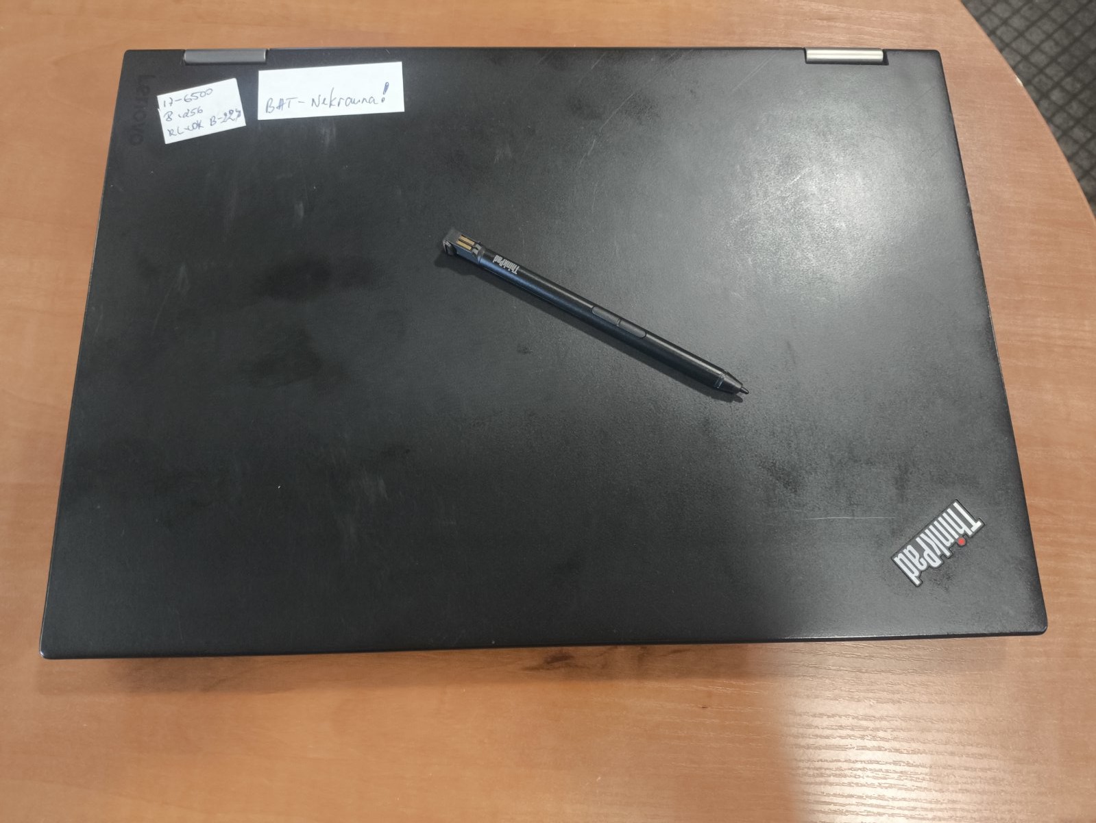 Lenovo ThinkPad Yoga 2 12.5 FHD IPS Touch X360, i7-6500U 8GB 256GB SSD, su defektu - baterijos nekrauna, ir bios baterija išsekusi, pieštukas kompelkte yra, kroviklis pridedamas. - Image 4