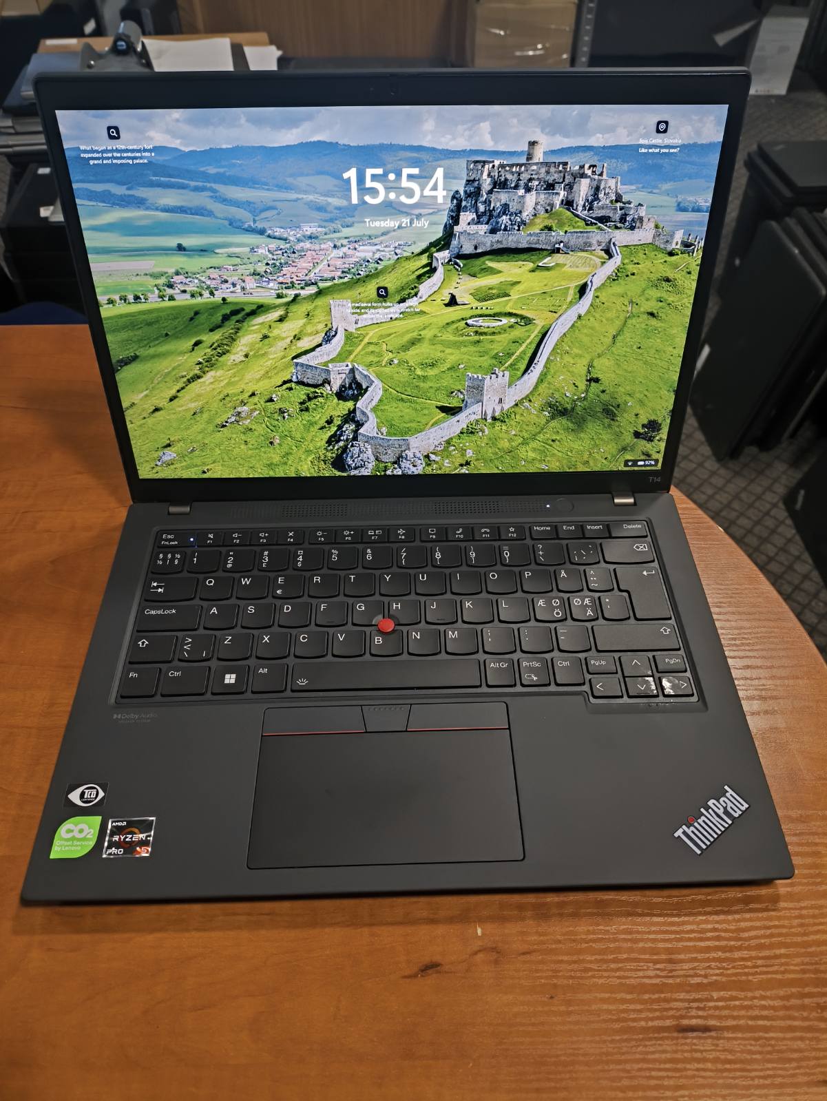 Lenovo Thinkpad T14 Gen 3 Fhd+ Ips Ryzen 5 6650U 16gb 256gb 15%, Gera kosmetinė būklė