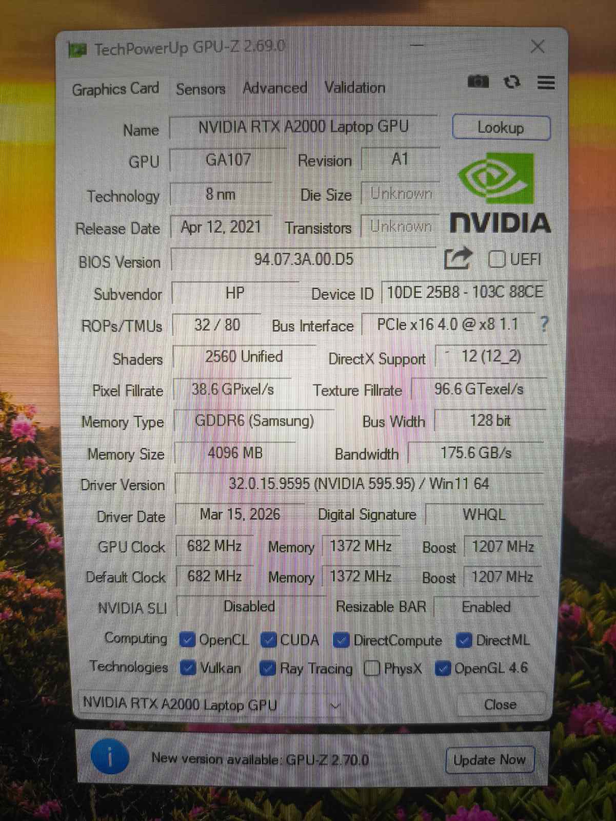 HP ZBook Power 15.6 G8 15.6 FHD IPS i7-11850h 32gb 512gb NMVe+ 2TB NMVe Rtx A2000 4gb 29% C Grade su ekrano defektu - Image 7