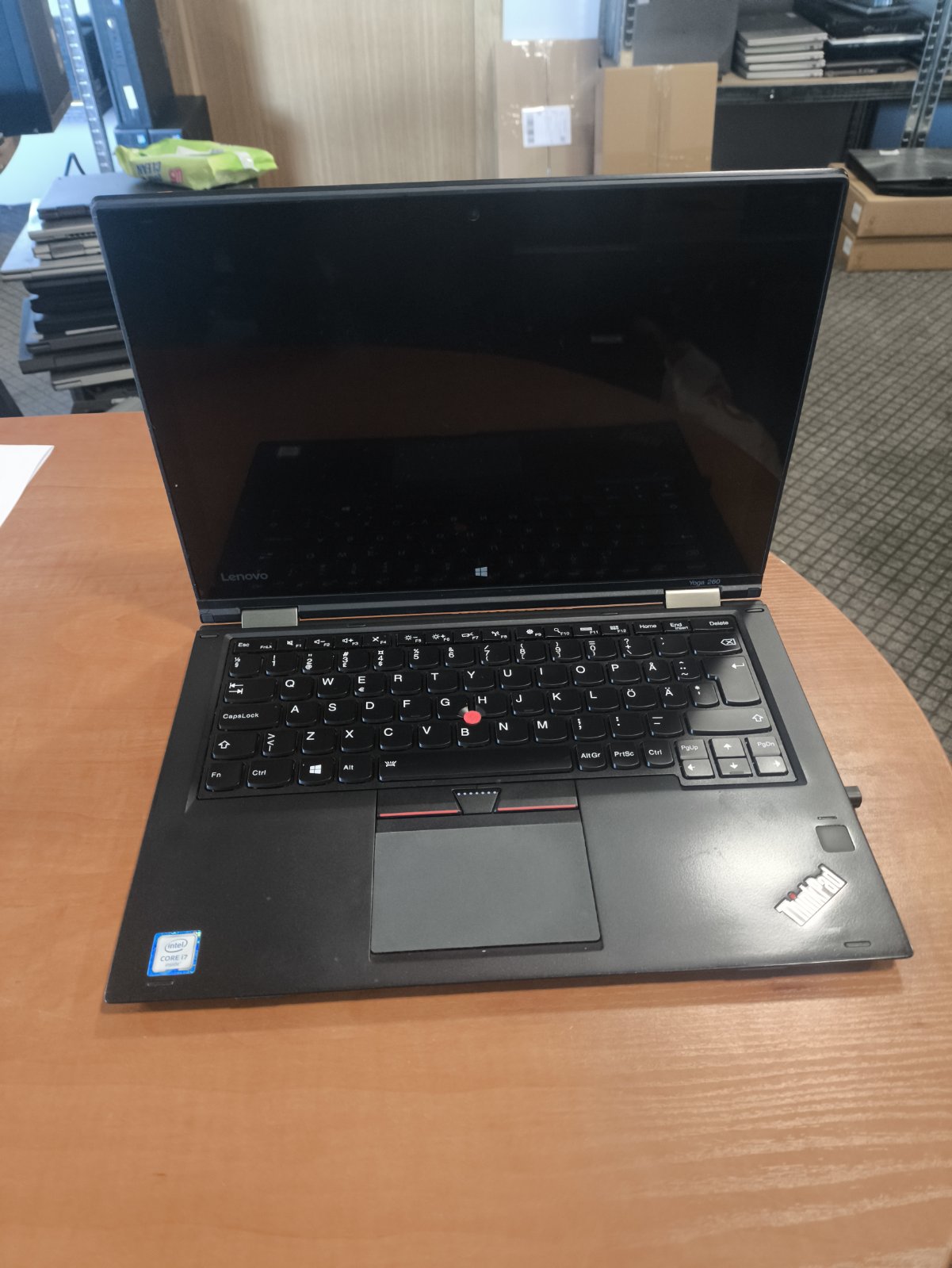 Lenovo ThinkPad Yoga 2 12.5 FHD IPS Touch X360, i7-6500U 8GB 256GB SSD, su defektu - baterijos nekrauna, ir bios baterija išsekusi, pieštukas kompelkte yra, kroviklis pridedamas.